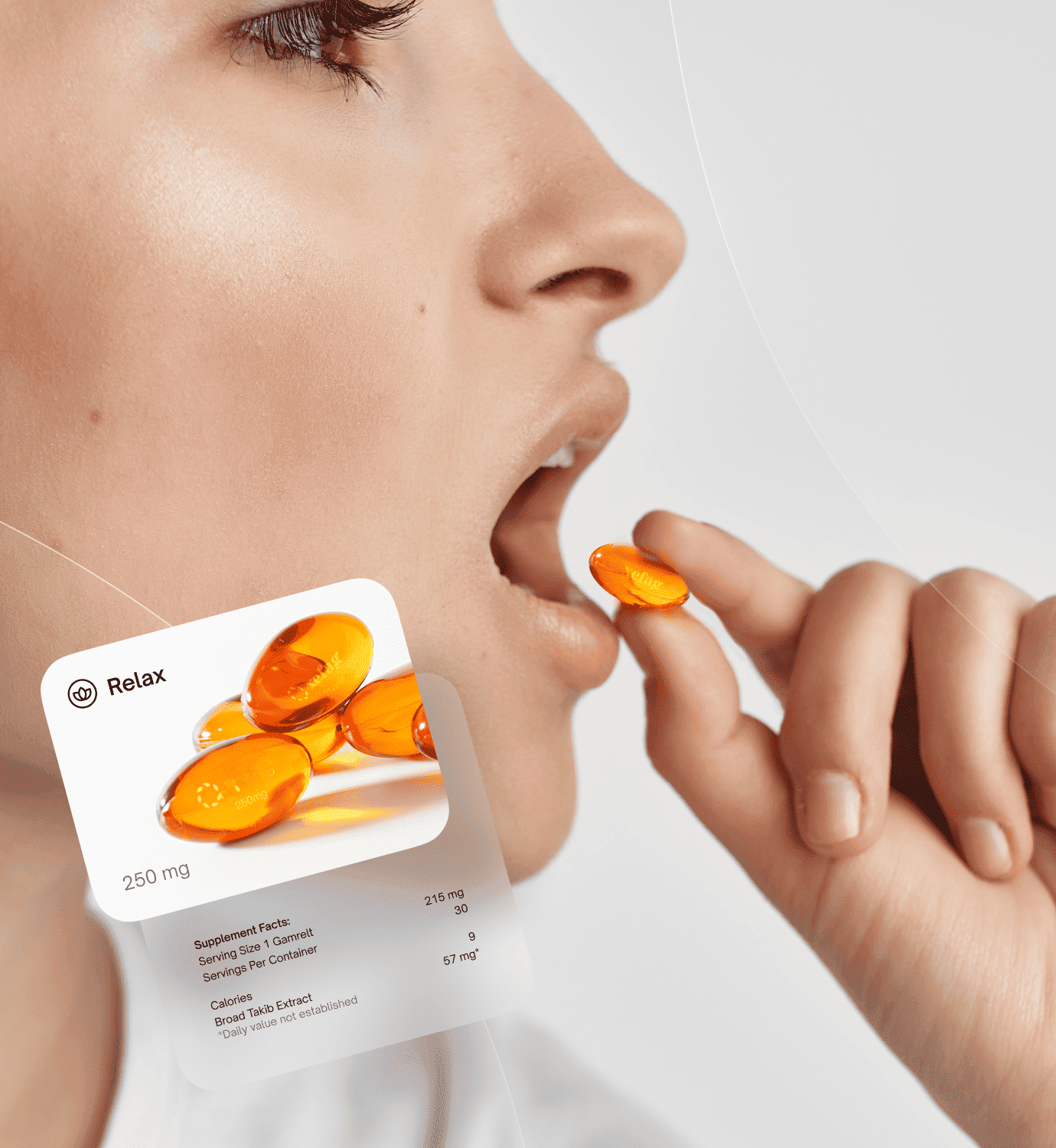Taking supplement
